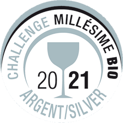 Médaille d'argent Challenge Millésime bio 2021