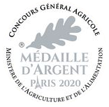 Médaille d'argent au concours agricole de Paris Blanc Rosé et Rouge Provence