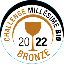 Médaille de Bronze Challenge Millésime Bio 2022